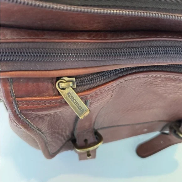 Brown Leather Vintage Backpack